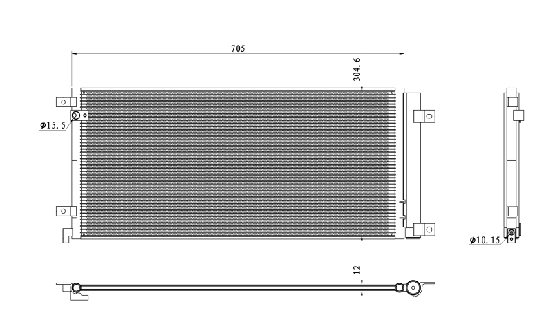 Radiator climatizare