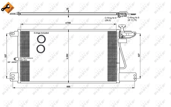 Radiator climatizare