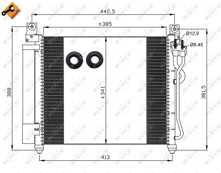 Radiator climatizare