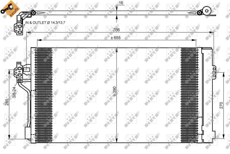 Radiator climatizare