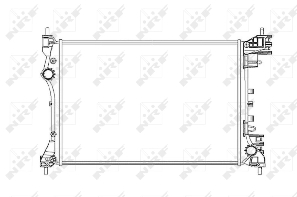 Radiator racire motor