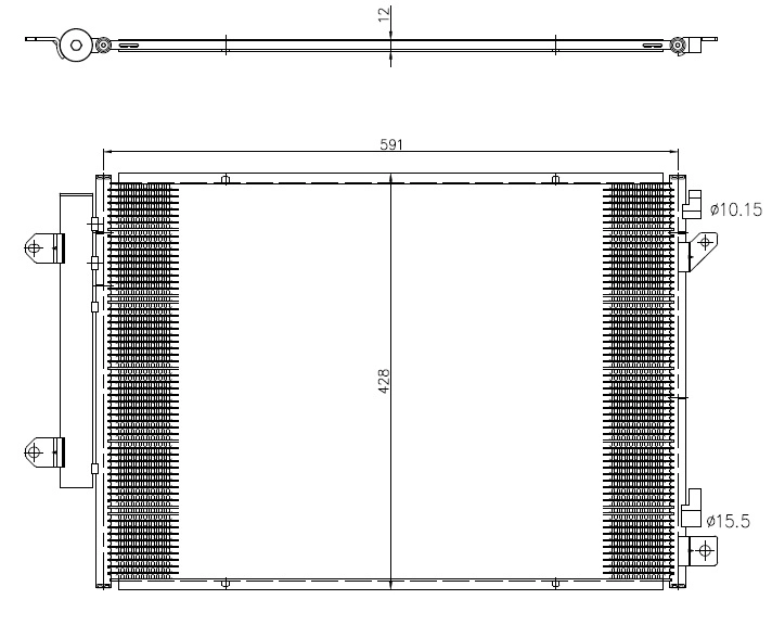Radiator climatizare