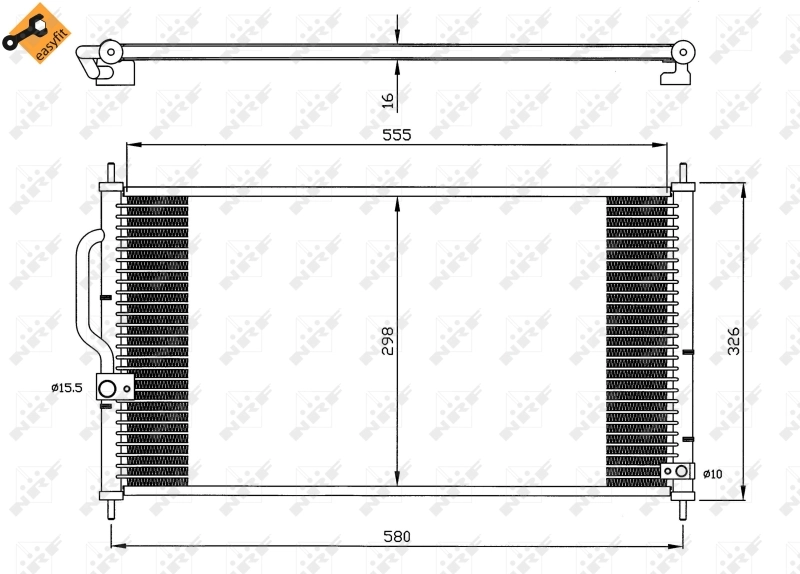 Radiator climatizare