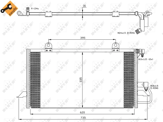 Radiator climatizare
