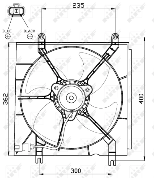Ventilator radiator racire