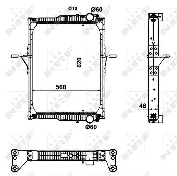 Radiator racire motor