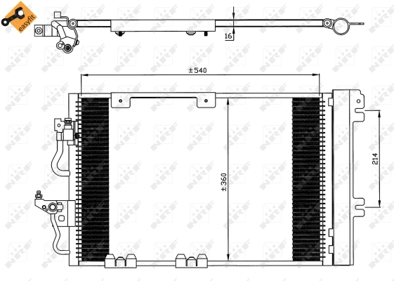 Radiator climatizare