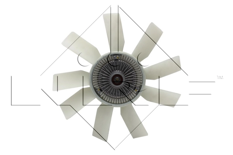 Cupla ventilator radiator