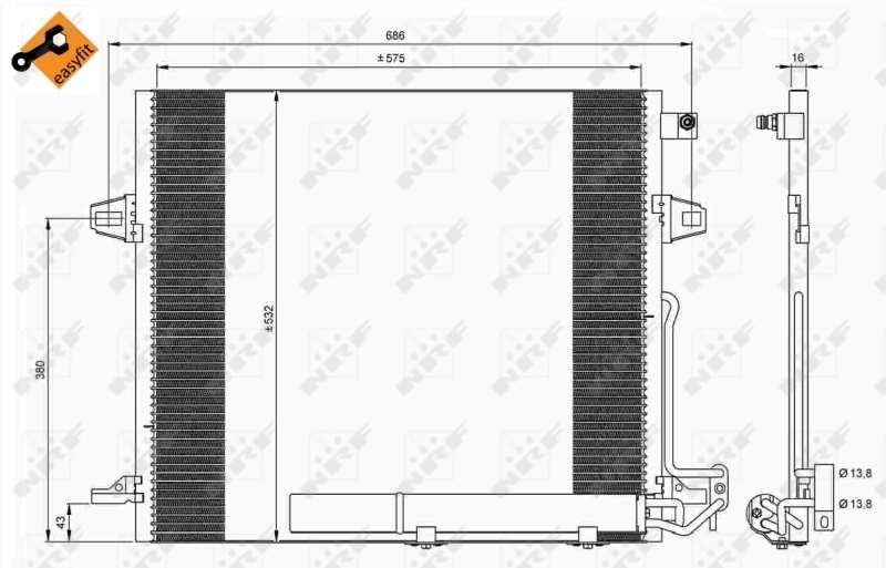Radiator climatizare