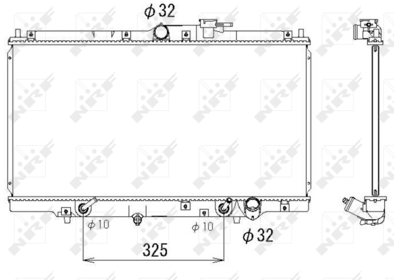 Radiator racire motor