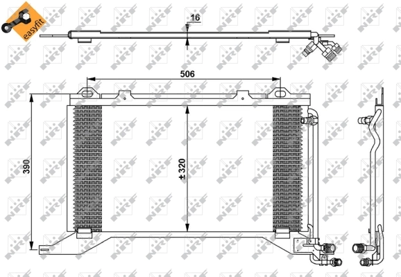 Radiator climatizare