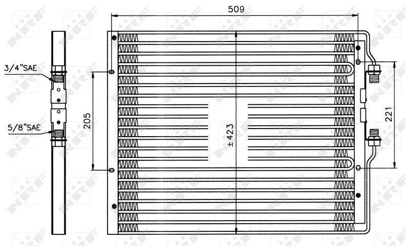 Radiator climatizare