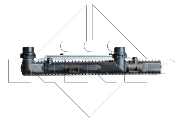 Radiator racire motor