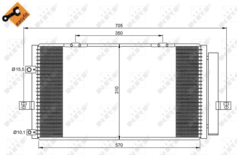 Radiator climatizare