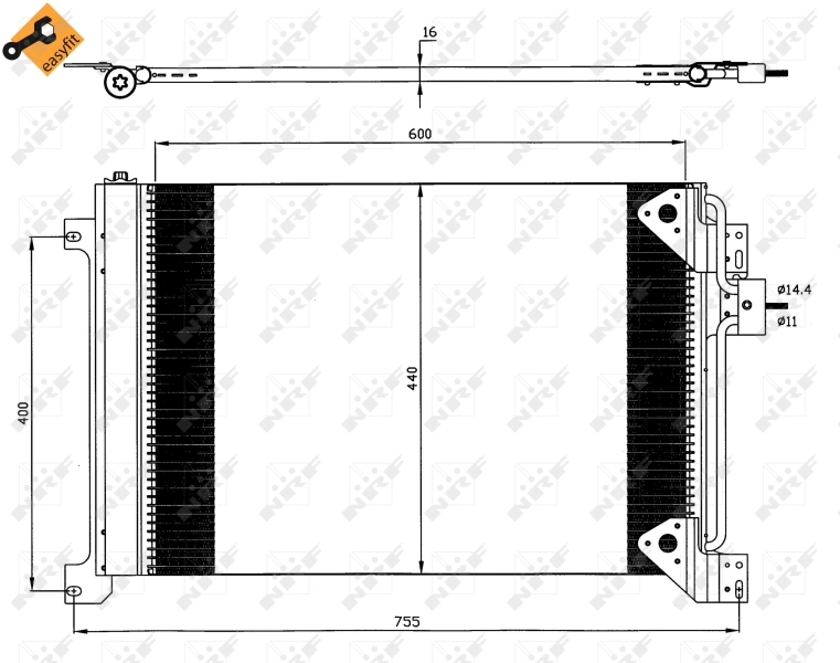 Radiator climatizare