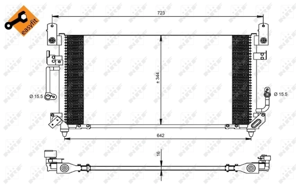 Radiator climatizare