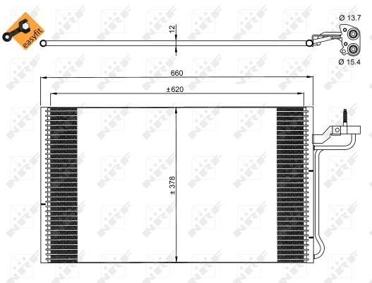 Radiator climatizare