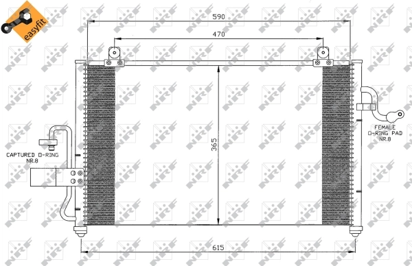 Radiator climatizare