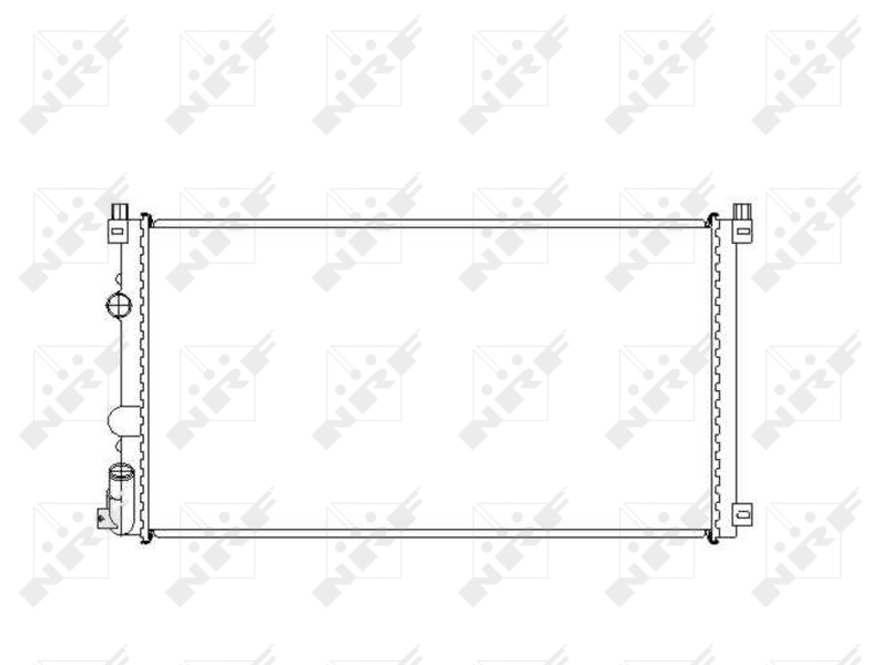 Radiator racire motor
