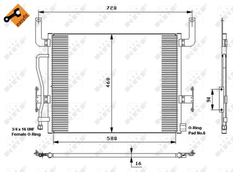 Radiator climatizare