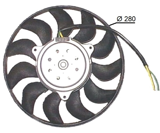 Ventilator radiator racire