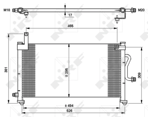 Radiator climatizare