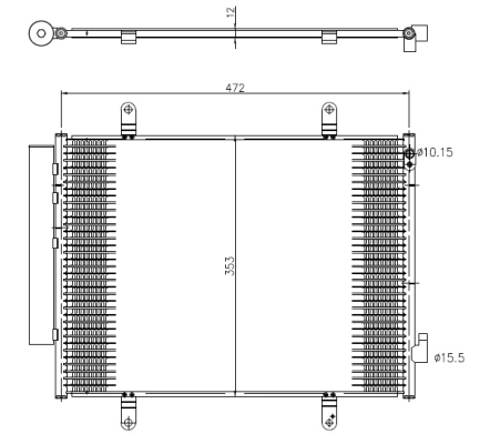Radiator climatizare