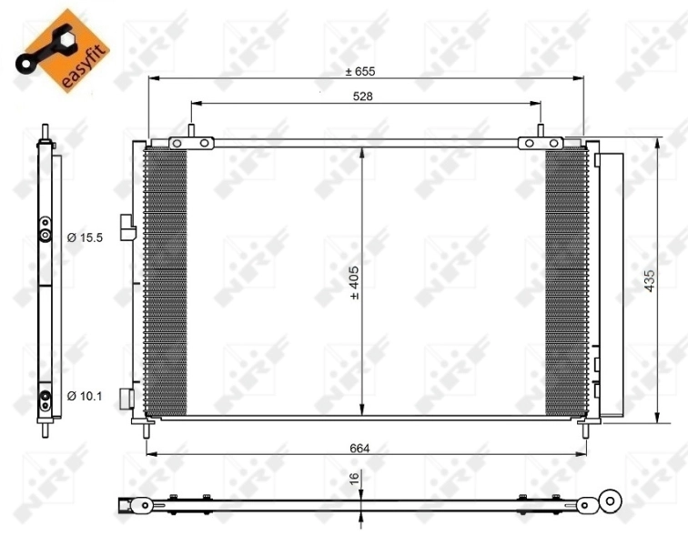 Radiator climatizare