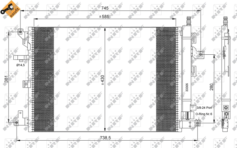 Radiator climatizare