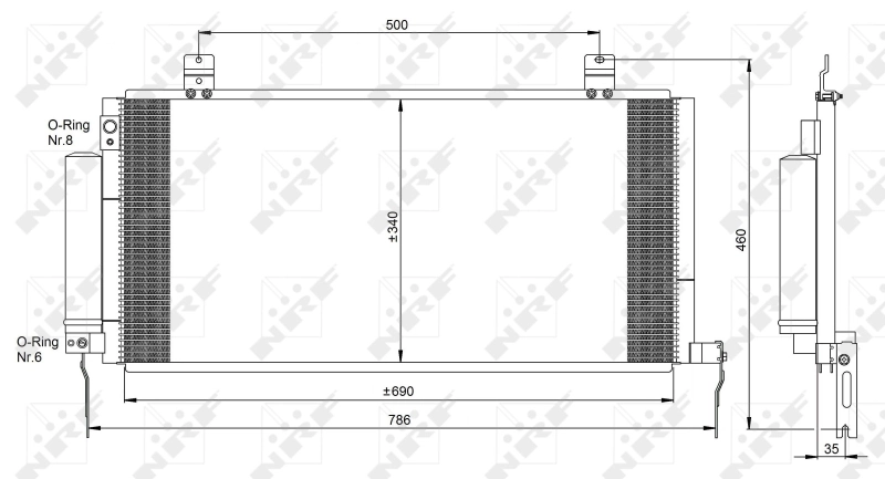 Radiator climatizare