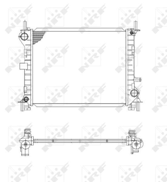 Radiator racire motor