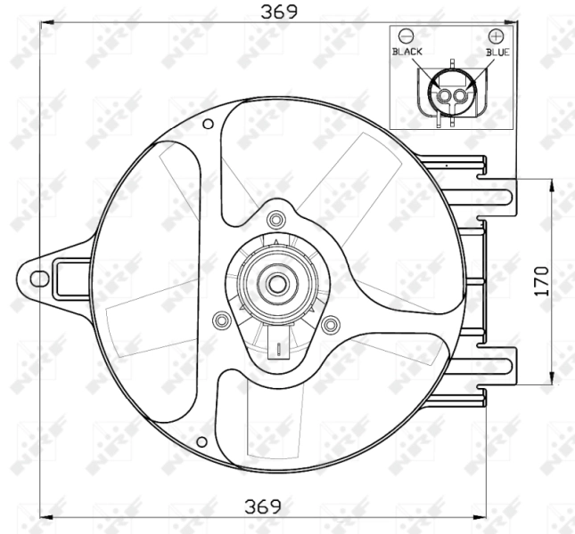 Ventilator radiator racire
