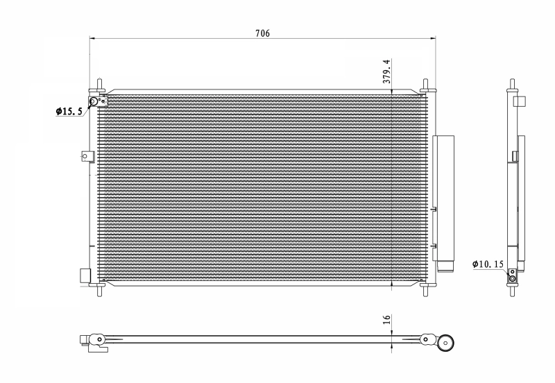 Radiator climatizare
