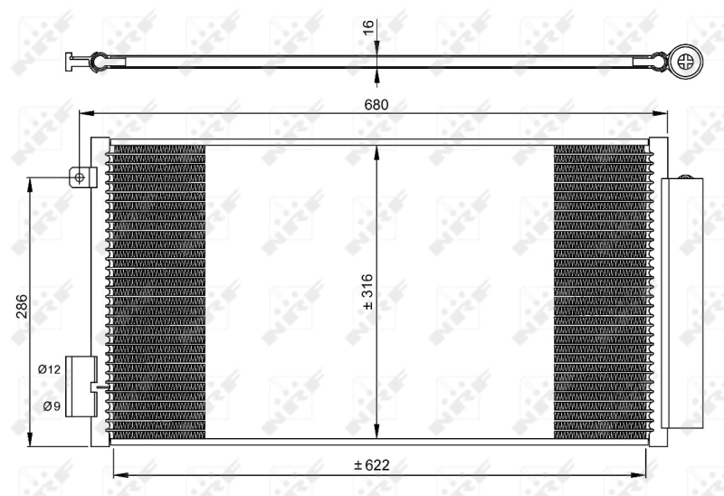 Radiator climatizare