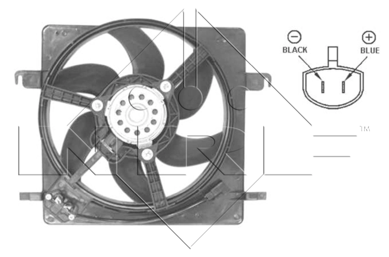 Ventilator radiator racire