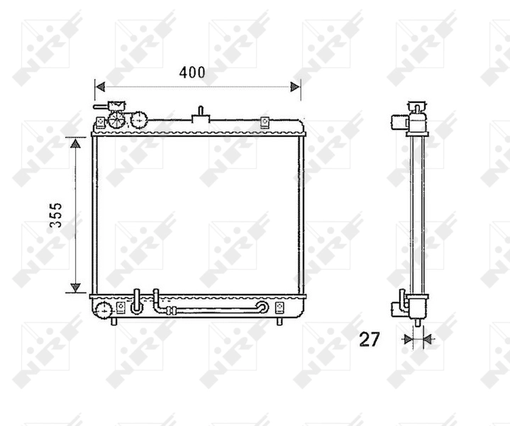 Radiator racire motor