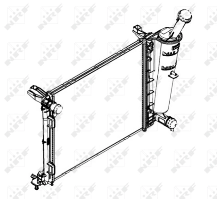 Radiator racire motor