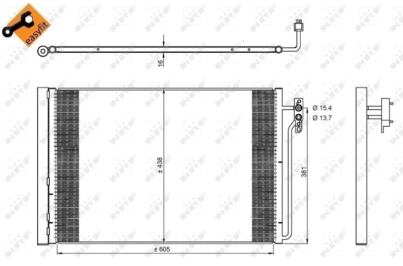 Radiator climatizare