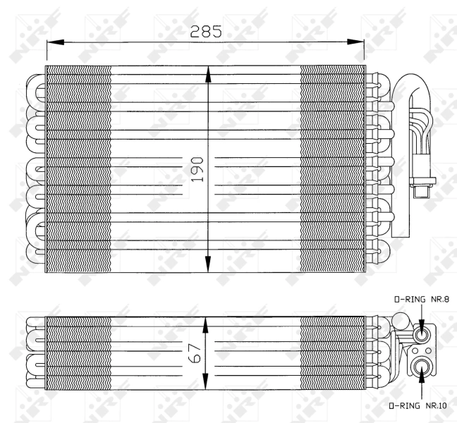 Evaporator aer conditionat