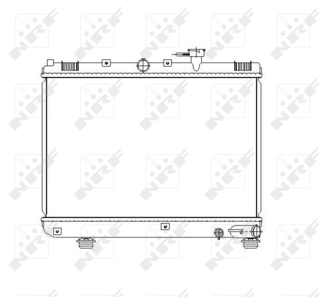 Radiator racire motor