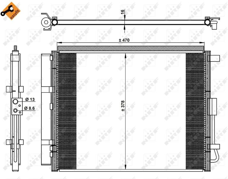 Radiator climatizare