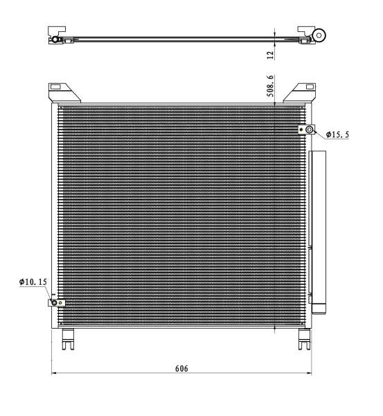 Radiator climatizare