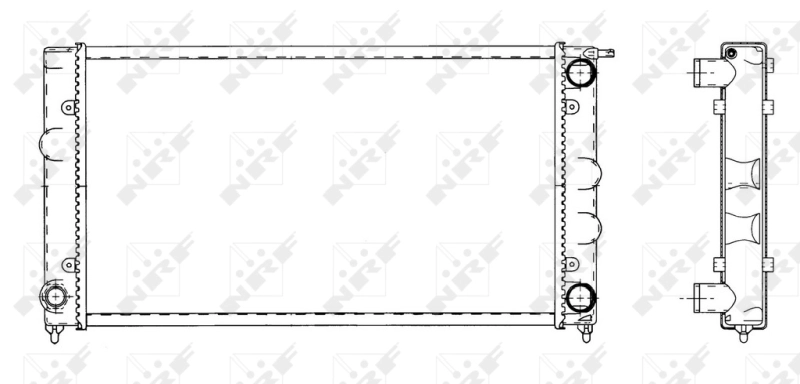 Radiator racire motor