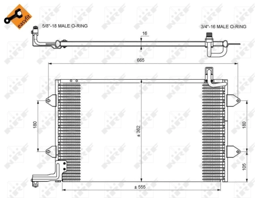 Radiator climatizare