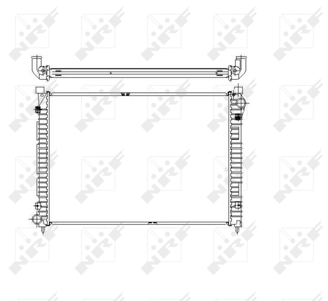 Radiator racire motor