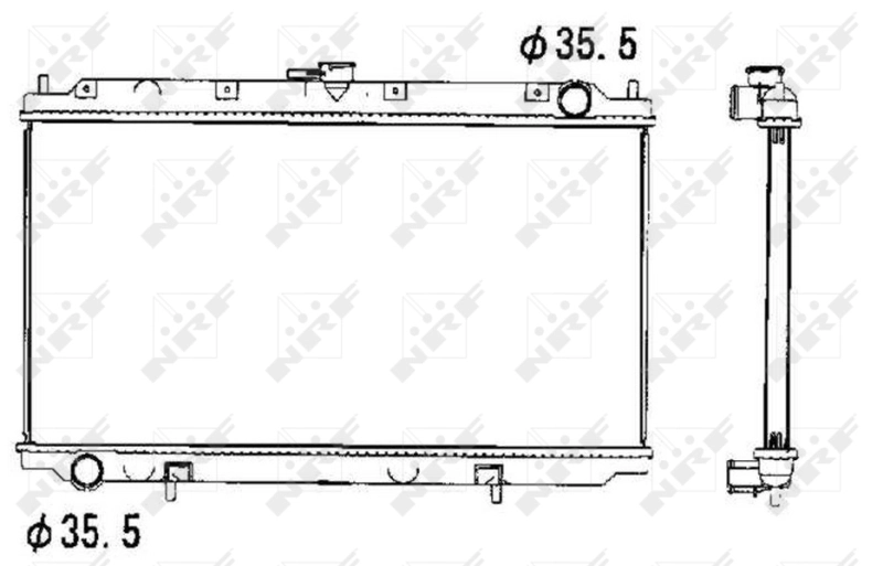 Radiator racire motor