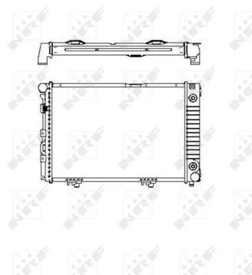 Radiator racire motor