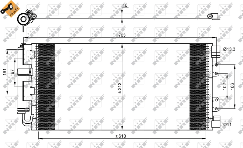 Radiator climatizare