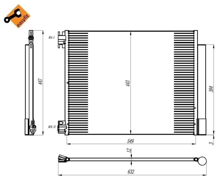 Radiator climatizare
