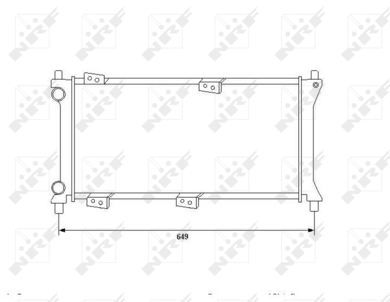 Radiator racire motor